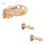 Escaliers pour chats à fixer au mur