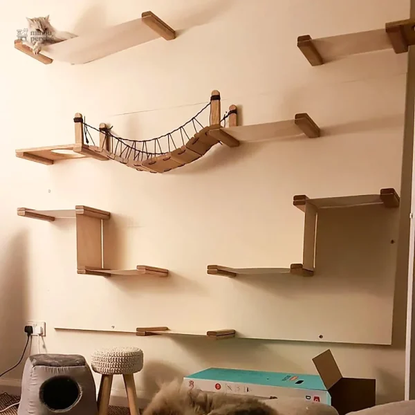 Élément décoratif pour l'escalade des chats
