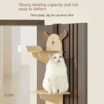 Étagère murale pour chats, installation facile et sans outils