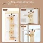 Mobilier pour chats, arbre à chat mural design