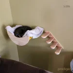 Perchoir mural pour chats actifs