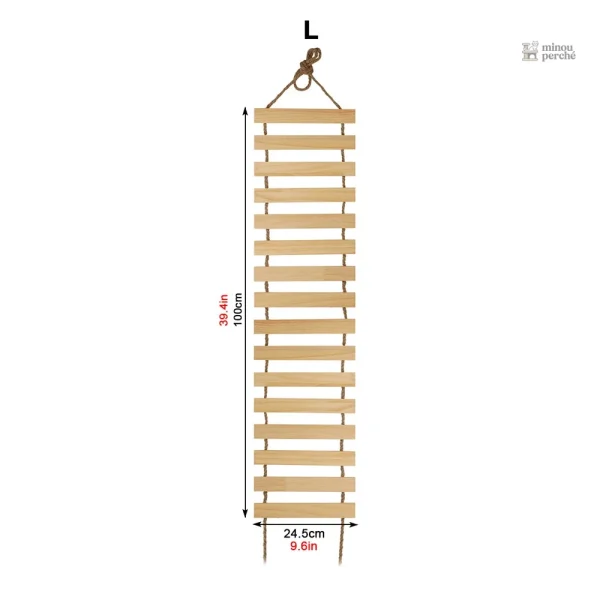 Arbre à chat en bois, solution d'escalade murale