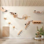 Hamac mural pour chats - Confort et style