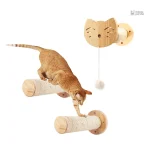 Pont suspendu pour chats, design mural moderne