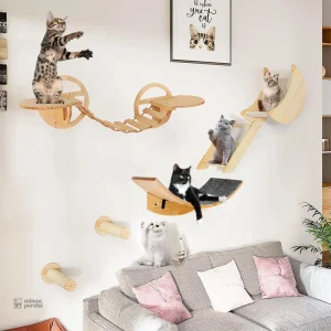 Arbre à chat mural ChAventure