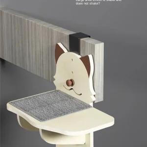 Arbre à chat design moderne, facile à installer sans outils