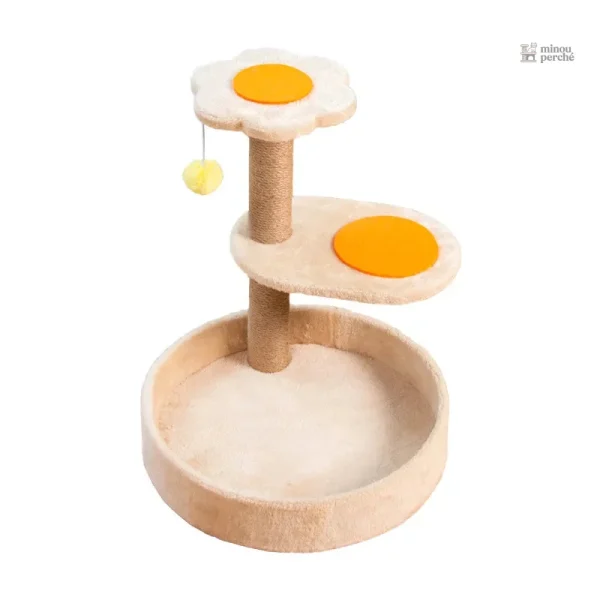 Arbre à chat Oeuf Ronron pour le confort des félins