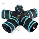 Modèle ShadowPurr - Tunnel coloré pour chats joueurs