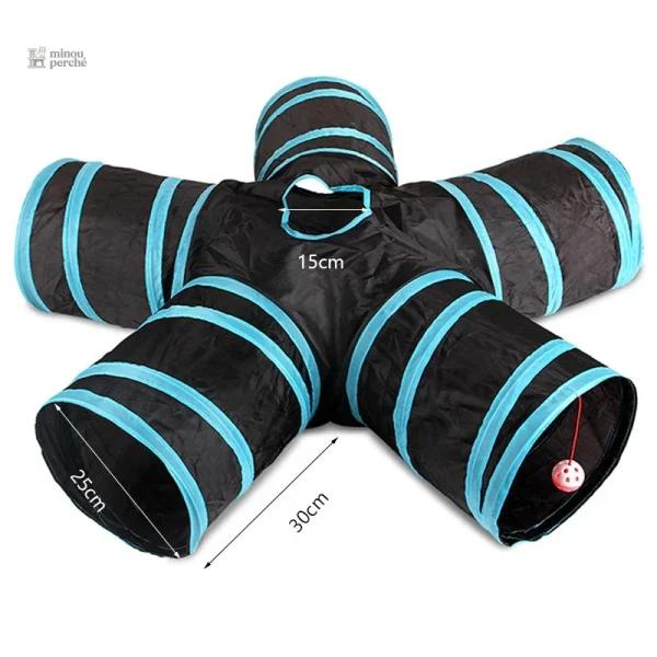 Modèle ShadowPurr - Tunnel coloré pour chats joueurs