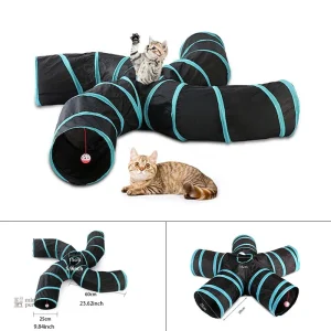 Modèle ShadowPurr - Arbre à chat avec tunnel ludique