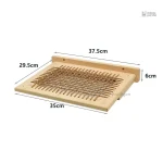 Plateforme en bois pour repos confortable