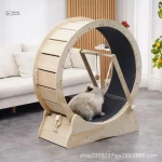 Arbre à chat ChatMster avec roue intégrée pour le jeu