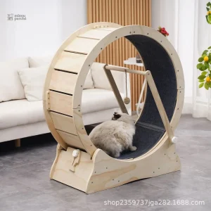 Arbre à chat ChatMster avec roue intégrée pour le jeu