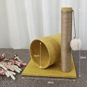 Design moderne d'arbre à chat en pastel doux