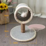 Cylindre de jeu pour chats, stimule l'activité physique
