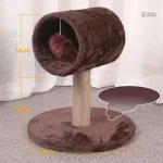 Cylindre pour chat, espace de jeux et repos combiné