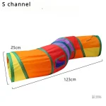 Tunnel Rainbow pour chats, design ColorCat attrayant