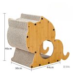 Accessoire pour chat en carton ondulé dense
