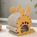 Arbre à chat en carton à gratter