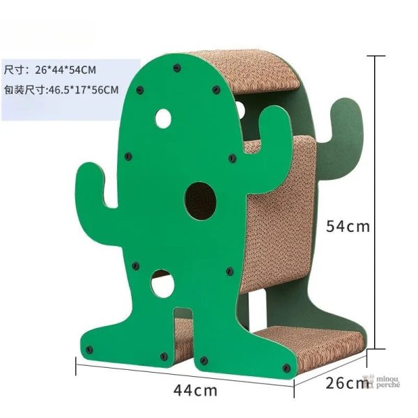Accessoire ludique pour chats à gratter
