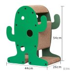 Arbre à chat compact en carton ondulé