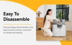 Bac à litière design pour intérieur