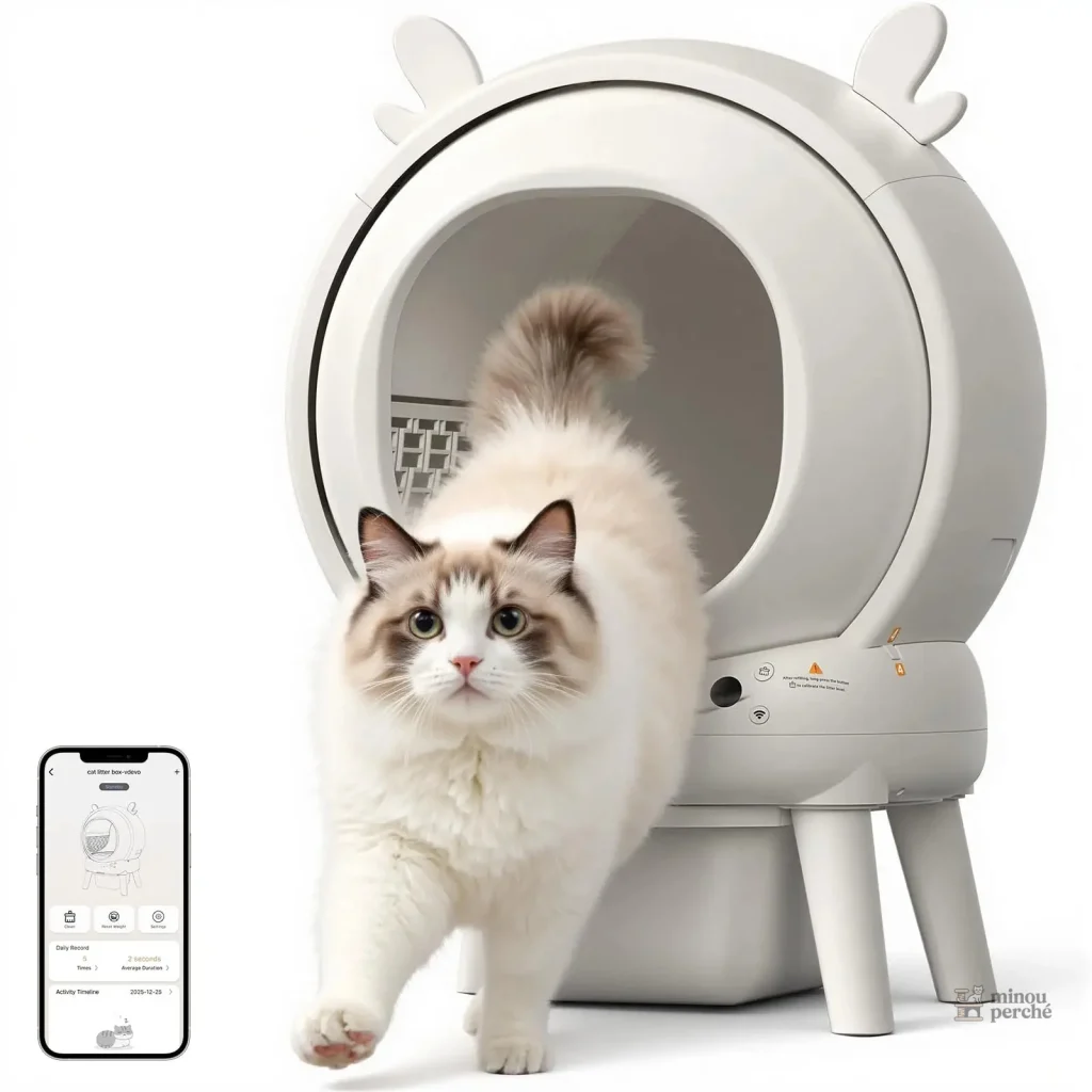 Bac de litière pour chat