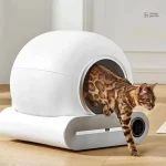 Bac à litière automatique connecté SmartDome 65L Pro