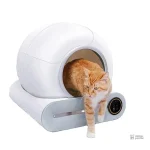 Bac à litière avec technologie avancée pour chats