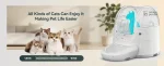 Bac de litière ergonomique pour chats