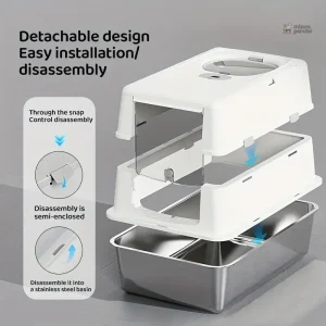 Modèle SteelFlip Premium pour un nettoyage facile