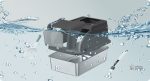 Bac à litière chat en acier inoxydable CleanSteel Premium - vue 2