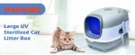 Conception fermée pour le confort des chats
