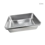 Bac à litière en inox pour un entretien simplifié