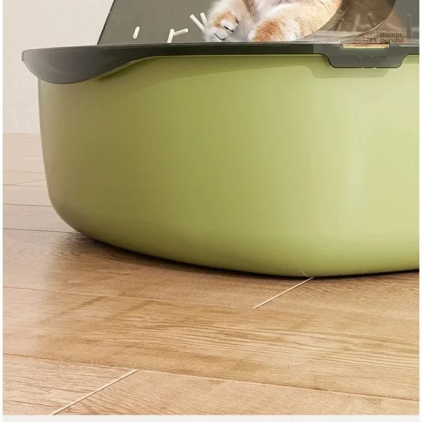 Bac à litière pour chat, protection efficace