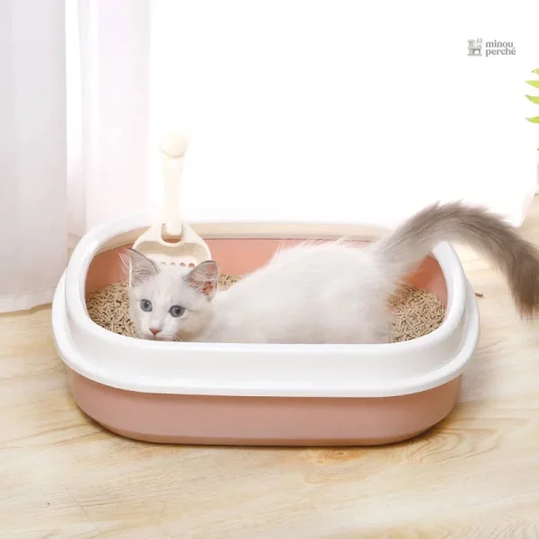 Bac à litière semi-fermé EasyClean Comfort pour chat