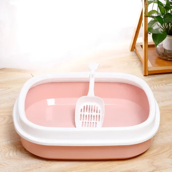 Modèle EasyClean, bac à litière confortable pour félins