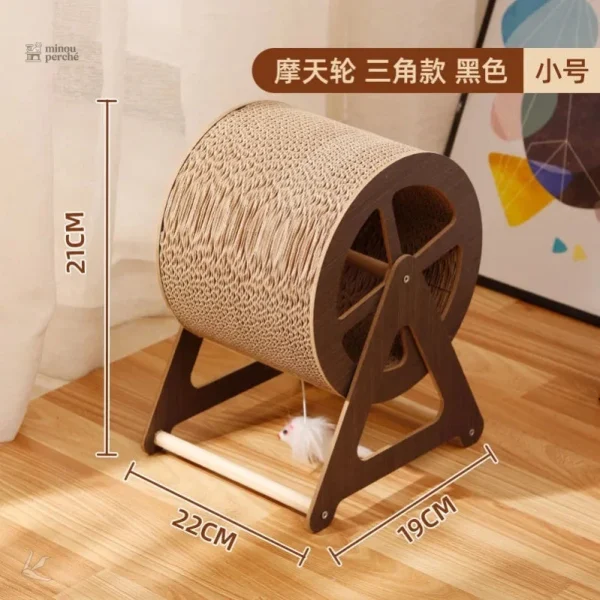 Roue à chat légère, facile à déplacer et utiliser