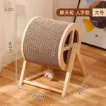 Roue à chat robuste pour un usage quotidien