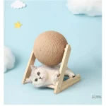Griffoir boule pour chat, design ludique et attrayant