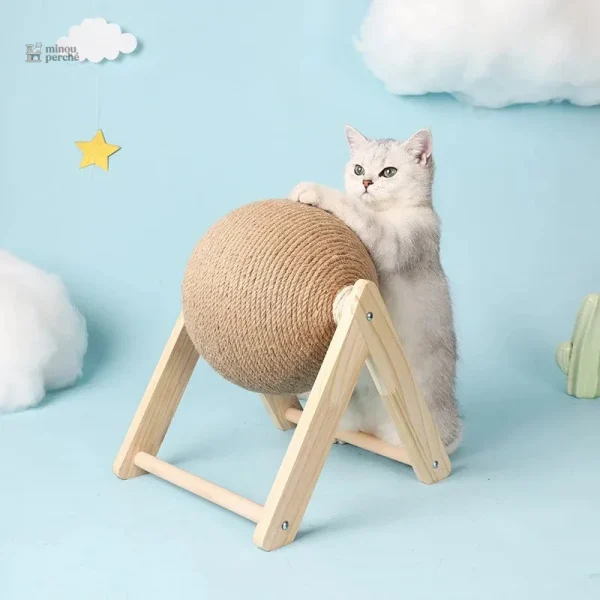 Accessoire griffoir pour chat, idéal pour l'ennui