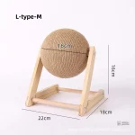 Boule griffoir pour chat, encourage le comportement naturel