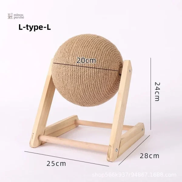 Griffoir design pour chat, allie esthétique et fonctionnalité