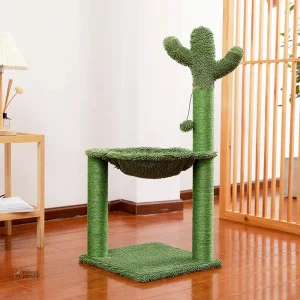 Cactou : arbre à chat pas cher au design cactus