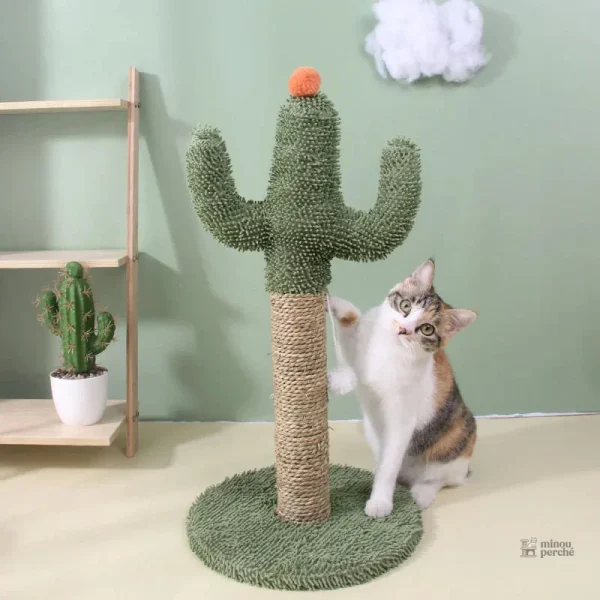 Arbre à chat compact CactusPaws Mini pour petits espaces