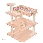Arbre à chat en bois durable et esthétique