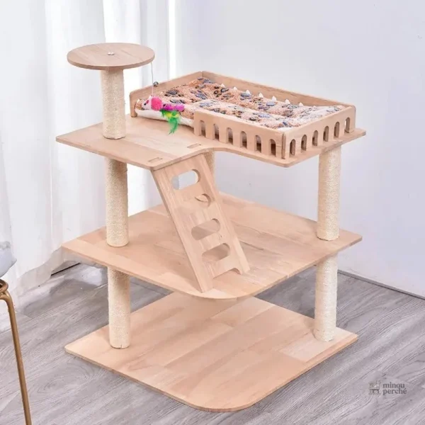 Espace de jeu en bois pour animaux de compagnie