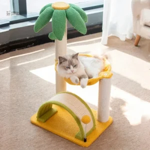 Arbre à chat tropical Palmichat avec hamac intégré