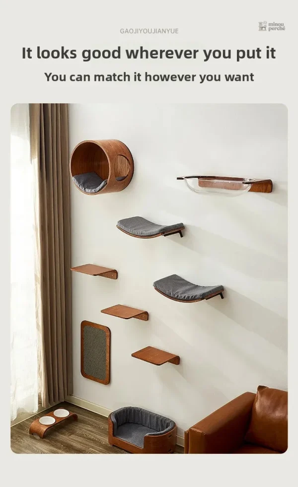 Arbre à chat design pour un décor élégant à la maison