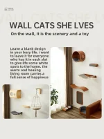 Accessoires muraux pour chats - style contemporain